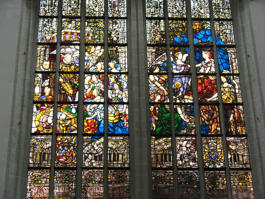 Amsterdam Stained Glass at the Nieuwe Kerk