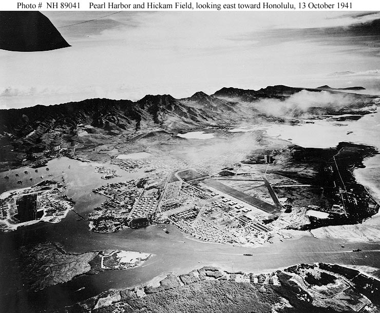 Hickam Field at Pearl Habor May, 1941
