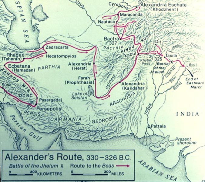 Alexandria Arachosia Today's Kandahar