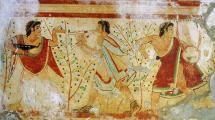 Etruscan Art from Tomb of the Leopards