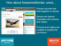 What is AwesomeStories MakerSpace?