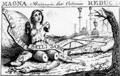 stamp act colonial america colonies franklin benjamin britain britannia magna her repeal parliament