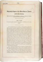 Act of Congress - First Child-Labor Law