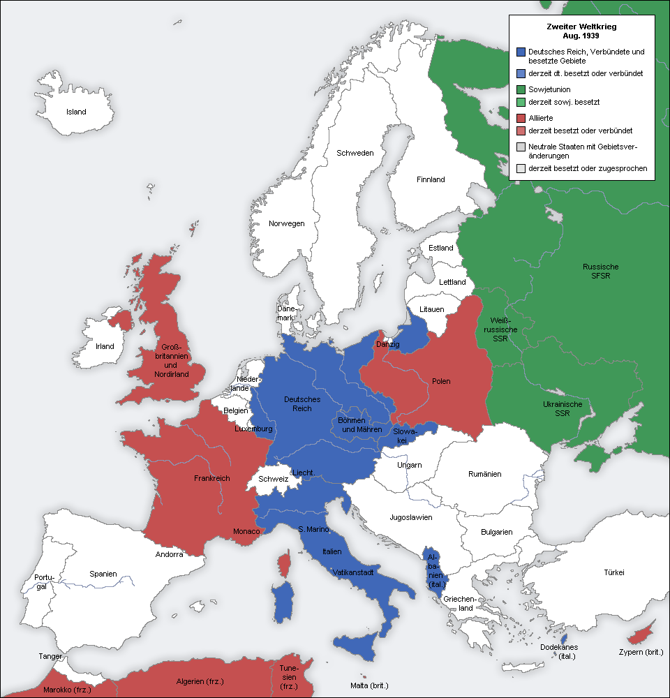europe in wwii