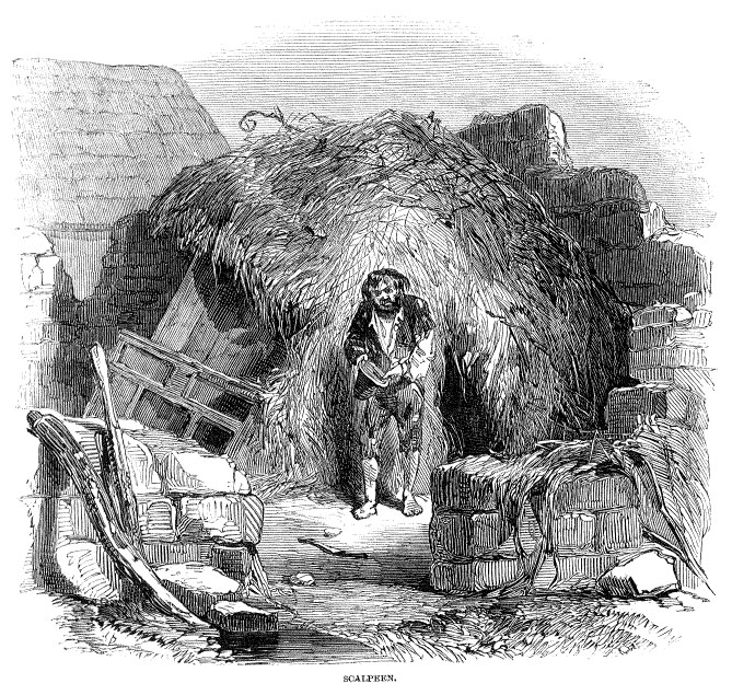 Potato Famine What is a Scalpeen?