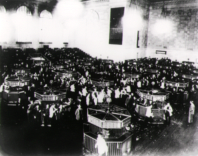 Stock Exchange After The 1929 Crash