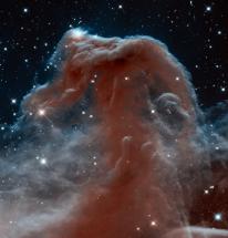 Horsehead Nebula, in Infrared Light, from Hubble