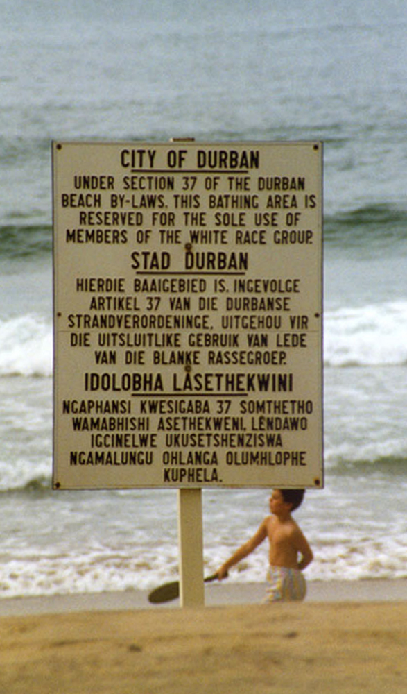 Durban Beach - Apartheid-Era