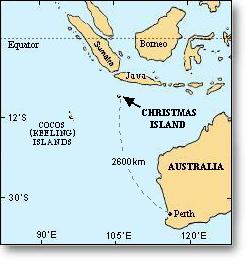 Christmas Island - Disaster Scene in 2010