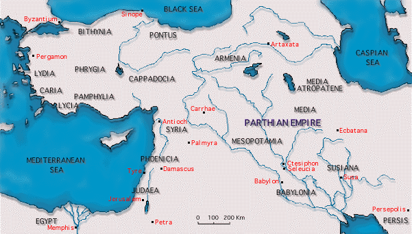 Asia Minor - Map Locator
