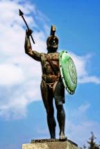 300 - Leonidas in Bronze, at Thermopylae