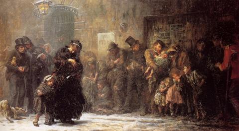 Homeless and Hungry People in Britain in Victorian Times