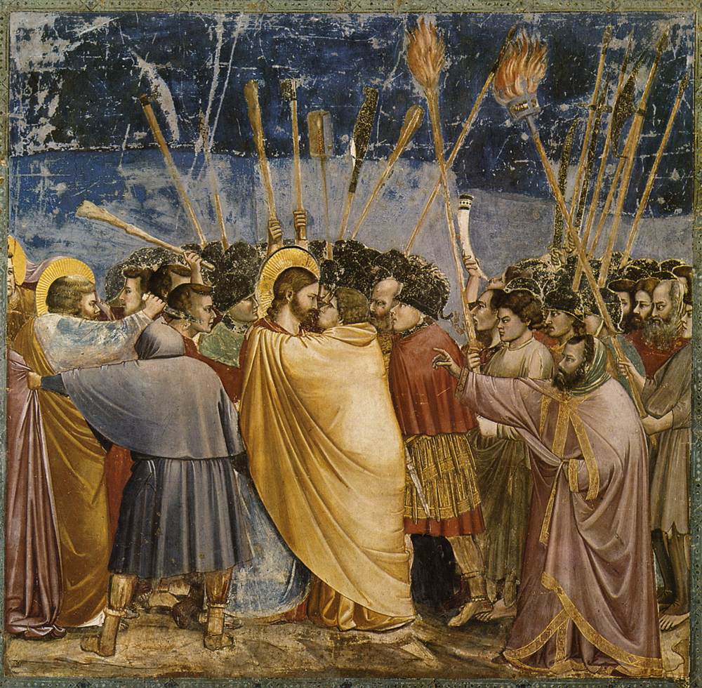 This fresco, by Giotto di Bondone, is from the Life of Christ series ...
