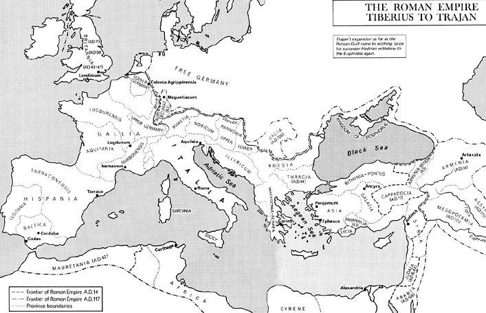 The Roman Empire - Tiberius to Trajan