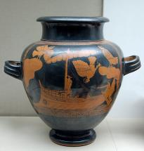 Odysseus and the Sirens - Greek Pottery
