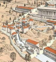 300 - Reconstruction of Delphi, Home of Delphic Oracle