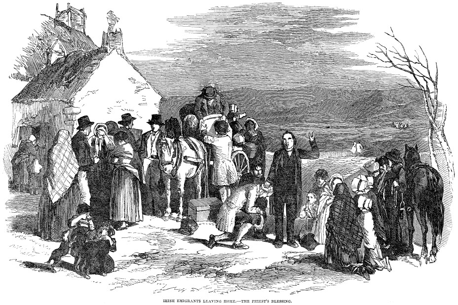 Gangs Of New York THE IRISH ARRIVE