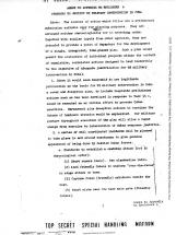 Memo: Pretexts to Justify Military Intervention in Cuba