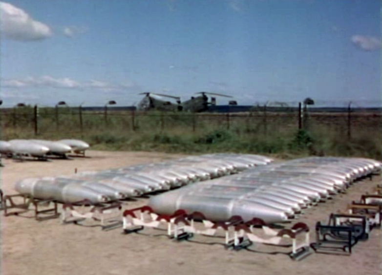 Napalm Bombs, Vietnam 1962