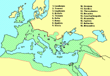 Roman Empire - Extent in First Century