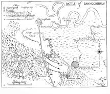Battle of Bannockburn - Map