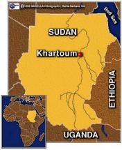 Map of Sudan