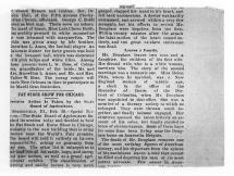 Press Article on Frederick Douglass and Helen Pitts