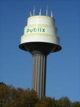 Publix Cake Water Tower - Lakeland, FL