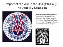 What Is the Double V Campaign?