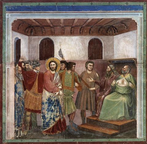 Trial of Jesus - Caiaphas Rips His Robe Disasters Philosophy Trials Visual Arts