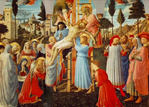 Death of Jesus - Preparing for Burial Philosophy Trials Visual Arts