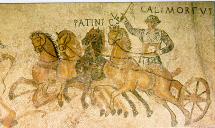 Chariot Mosaic - Ancient Rome
