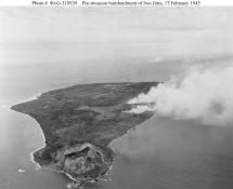 Aerial Photograph of Iwo Jima