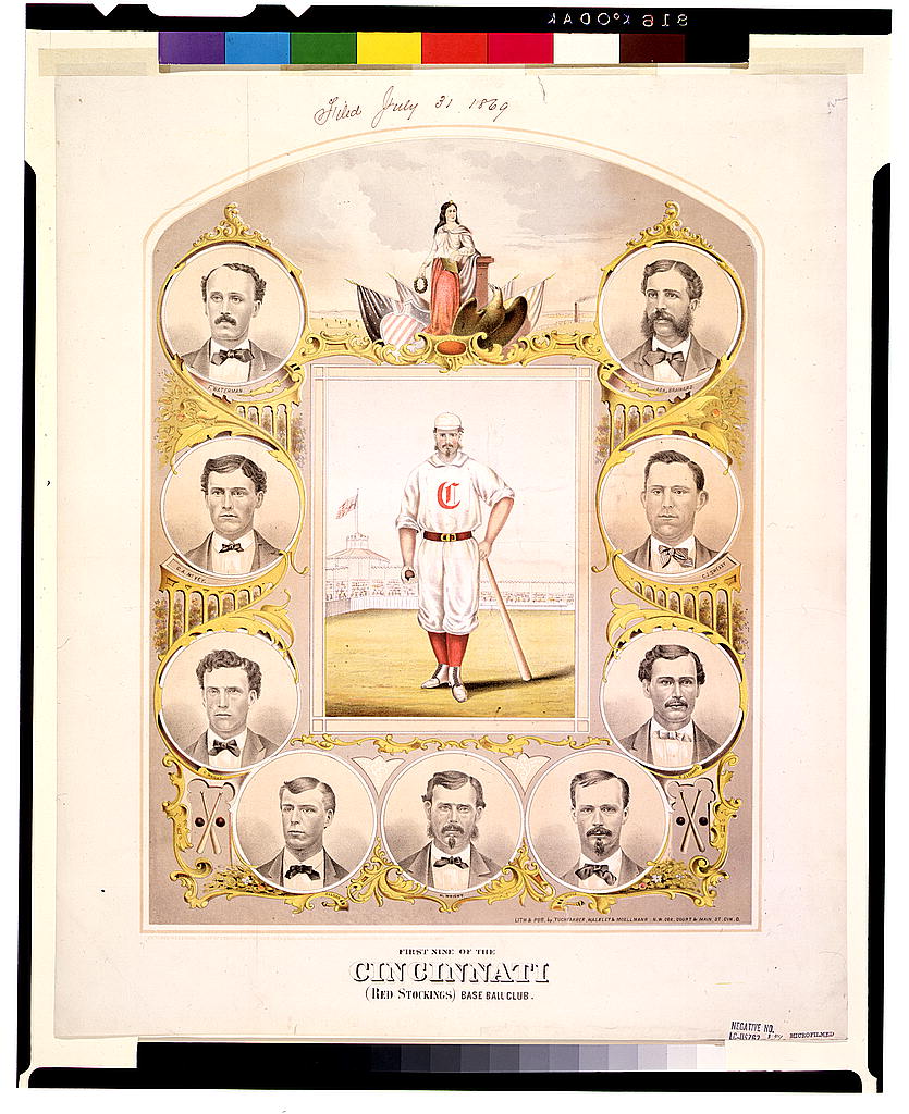 Baseball Cards-7. EARLY BASEBALL PRINTS