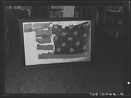 Tattered Flag from the Battle of Stony Point