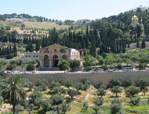 Mount of Olives - The View World History Ancient Places and/or Civilizations Visual Arts