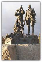 Lewis and Clark with Sacajawea - Monument