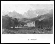 Rocky Mountains - by Albert Bierstadt
