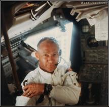 Apollo 11 - Buzz Aldrin in the Lunar Module