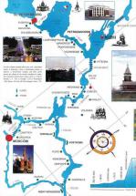 Map of the Volga River