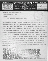 Telegram - Importing Liquor from Canada