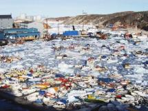 Ilulissat - Ice-Clogged Harbor, in September