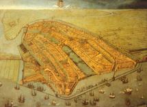 Amsterdam - Map Painting, c. 1538
