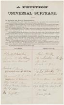 Petition for Universal Suffrage 