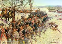 Battle of Guilford Courthouse - Painting and Story