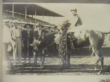 Seabiscuit - Winner at Suffolk Downs