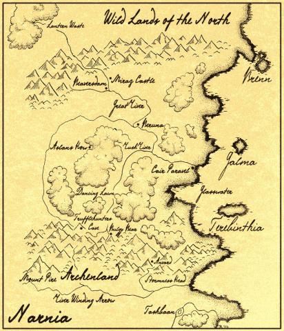 Map: Narnia