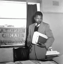 Mandela in His Law Firm