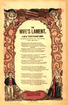 The Wife's Lament: A New Temperance Song