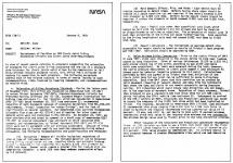 O-Ring Design - Objections to Lowered Standards, 1